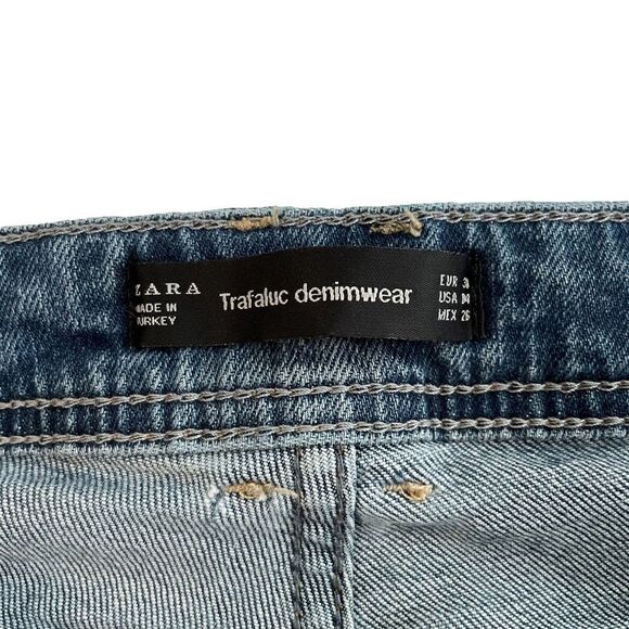 Zara trafaluc denimwear jeans Sz 4 - Picture 6 of 7